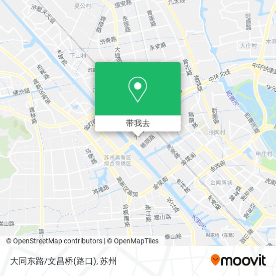大同东路/文昌桥(路口)地图