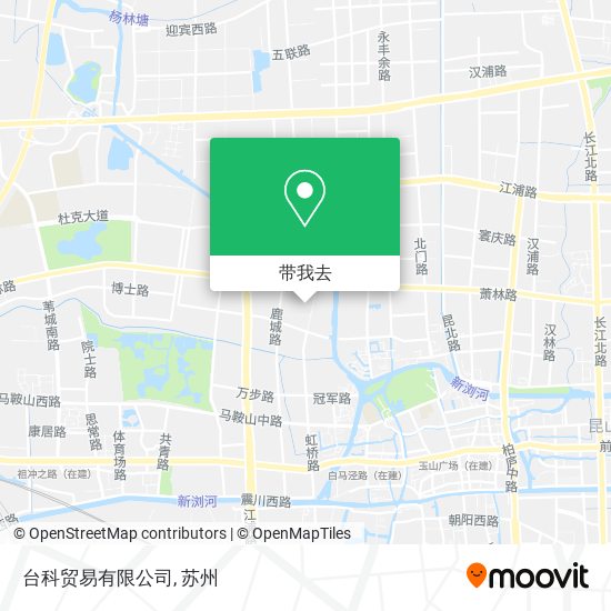 台科贸易有限公司地图