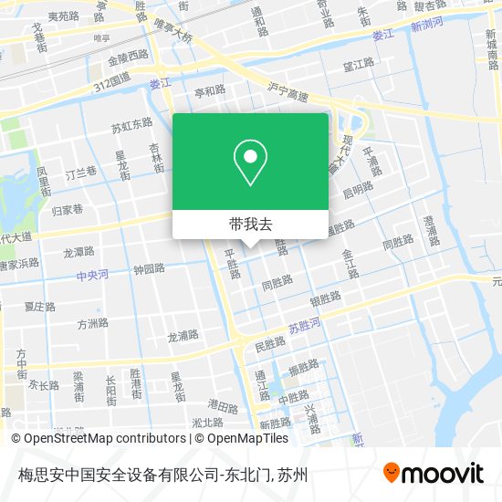 梅思安中国安全设备有限公司-东北门地图