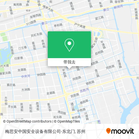 梅思安中国安全设备有限公司-东北门地图