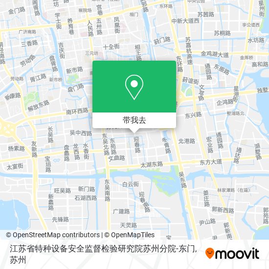 江苏省特种设备安全监督检验研究院苏州分院-东门地图