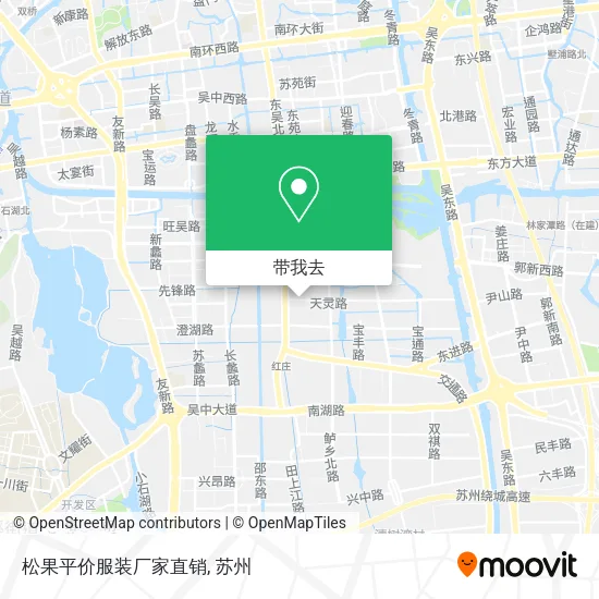 松果平价服装厂家直销地图