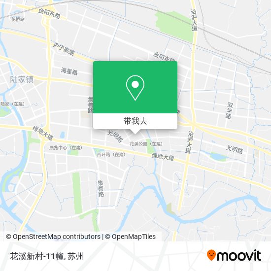 花溪新村-11幢地图