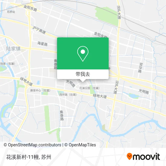 花溪新村-11幢地图