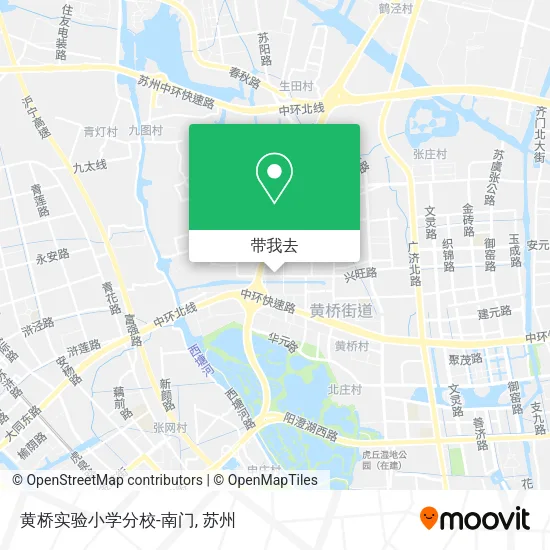黄桥实验小学分校-南门地图