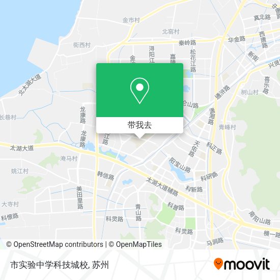 市实验中学科技城校地图