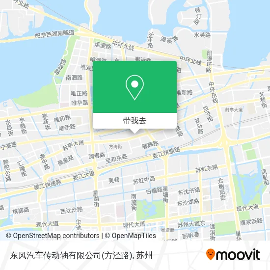 东风汽车传动轴有限公司(方泾路)地图