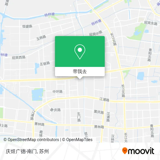 庆煜广德-南门地图