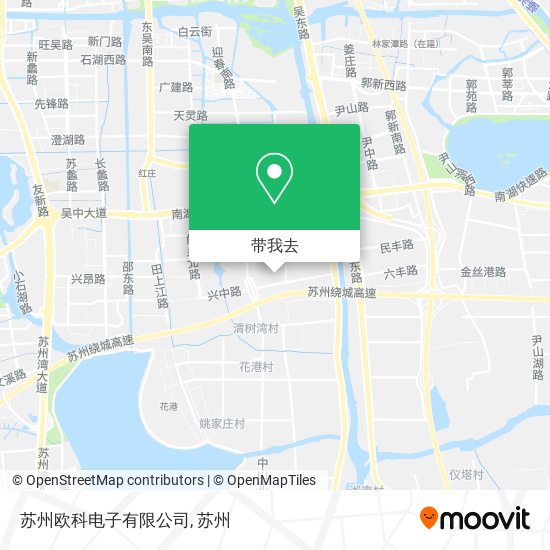 苏州欧科电子有限公司地图