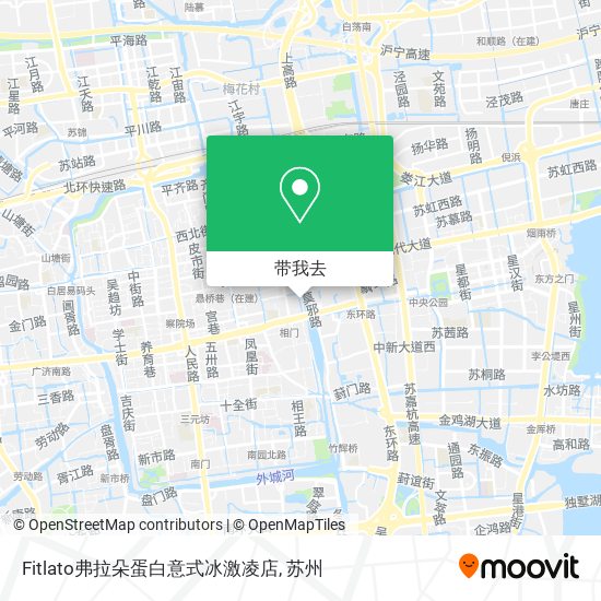 Fitlato弗拉朵蛋白意式冰激凌店地图