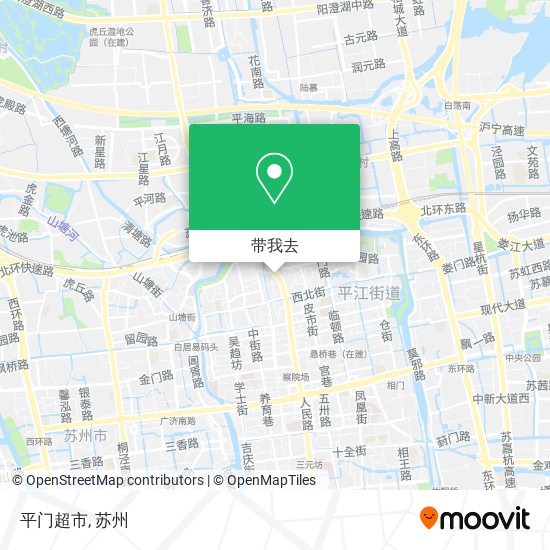 平门超市地图