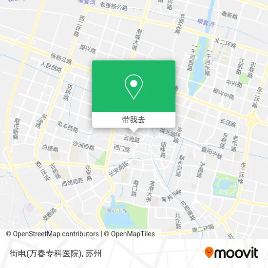 街电(万春专科医院)地图