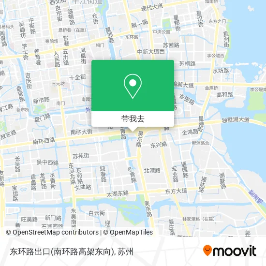 东环路出口(南环路高架东向)地图