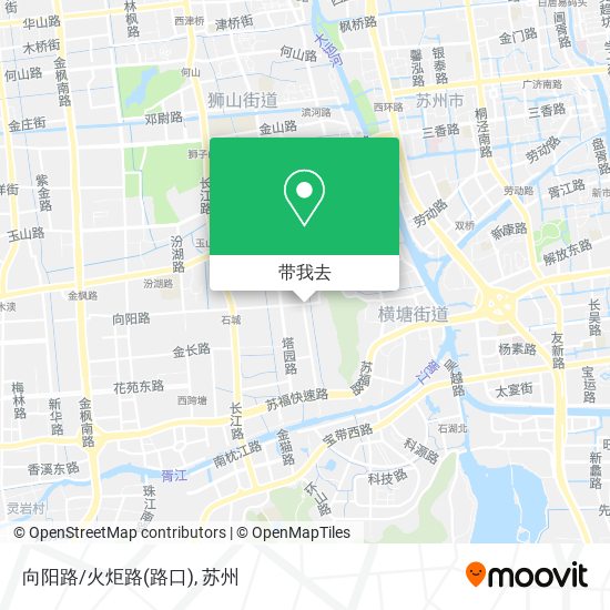 向阳路/火炬路(路口)地图