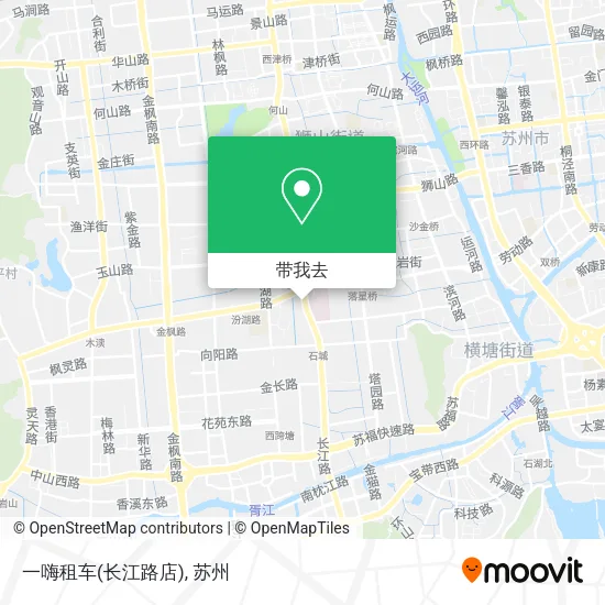 一嗨租车(长江路店)地图