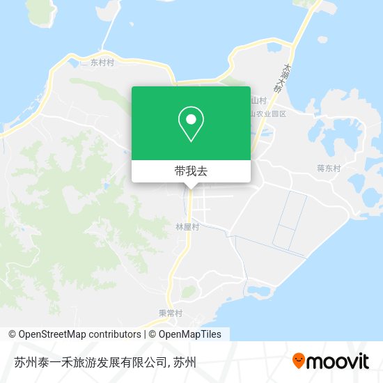 苏州泰一禾旅游发展有限公司地图