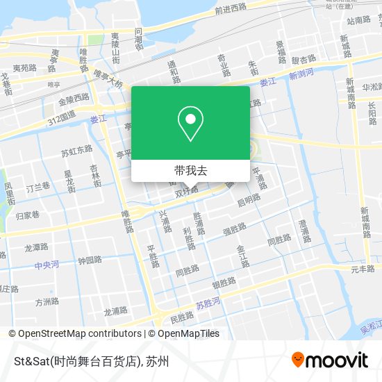 St&Sat(时尚舞台百货店)地图