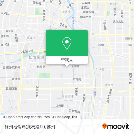 徐州地锅鸡(庞杨路店)地图