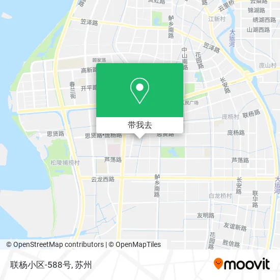 联杨小区-588号地图