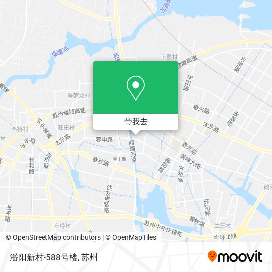 潘阳新村-588号楼地图