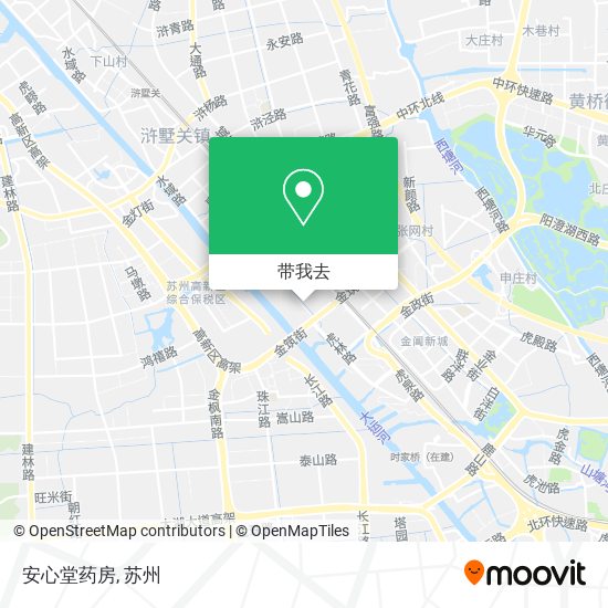安心堂药房地图