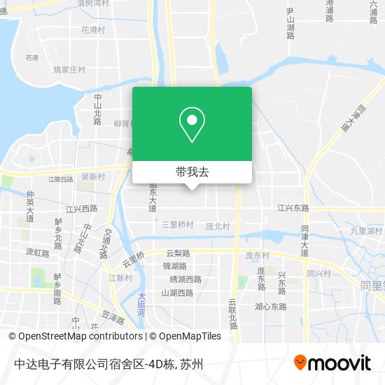 中达电子有限公司宿舍区-4D栋地图
