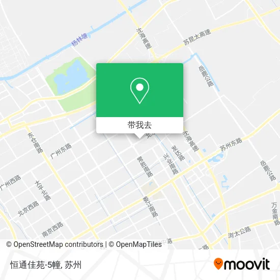 恒通佳苑-5幢地图