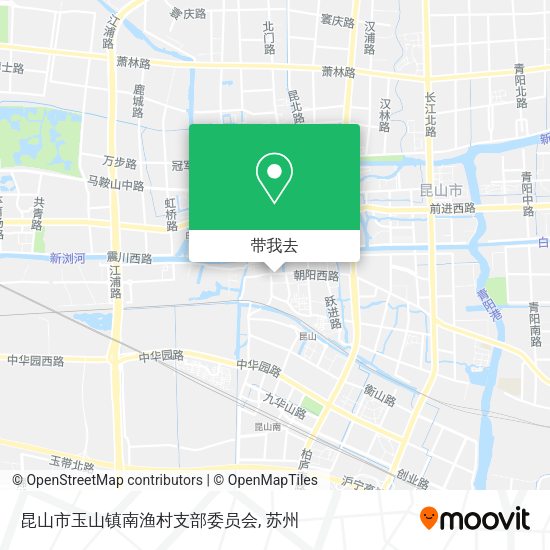 昆山市玉山镇南渔村支部委员会地图