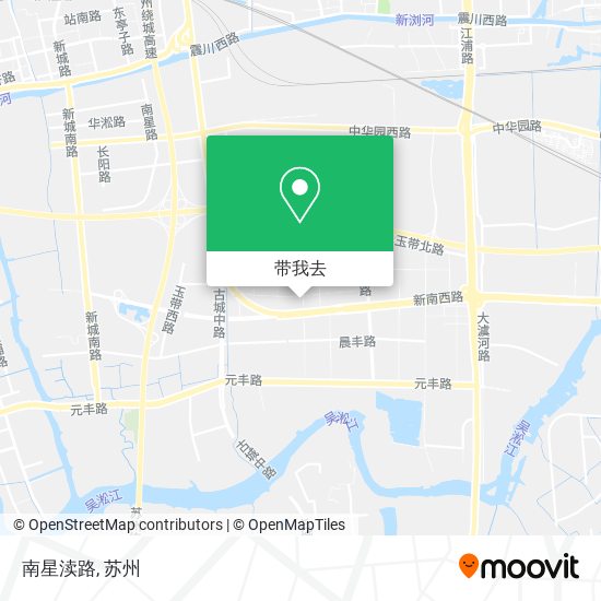南星渎路地图