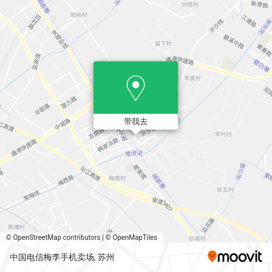 中国电信梅李手机卖场地图