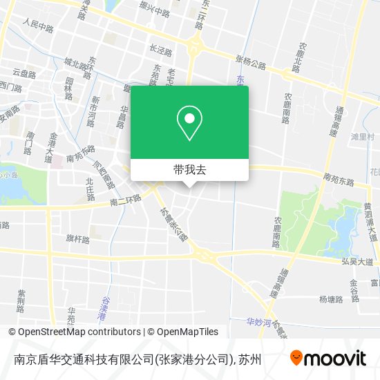 南京盾华交通科技有限公司(张家港分公司)地图