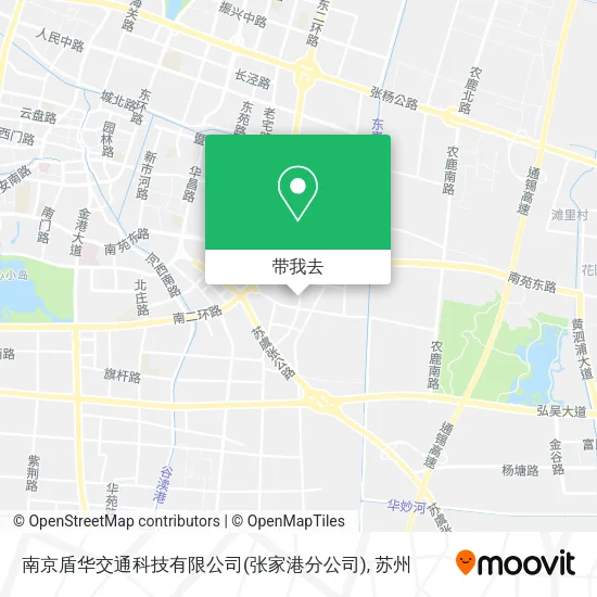 南京盾华交通科技有限公司(张家港分公司)地图