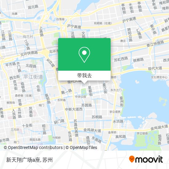 新天翔广场a座地图