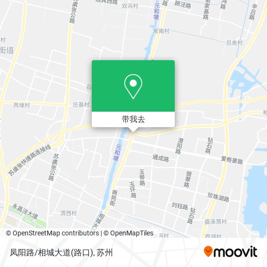凤阳路/相城大道(路口)地图
