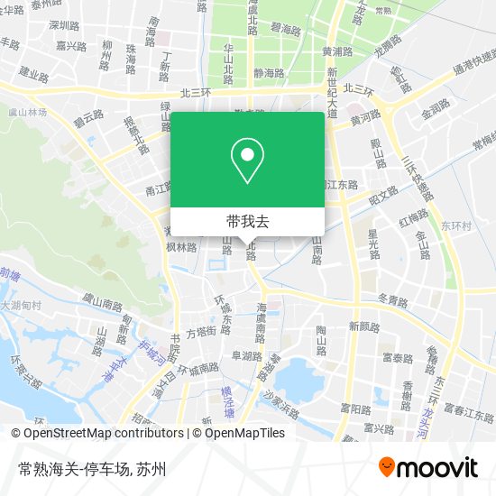 常熟海关-停车场地图