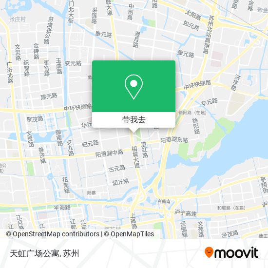 天虹广场公寓地图