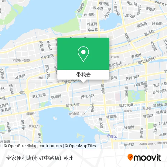 全家便利店(苏虹中路店)地图