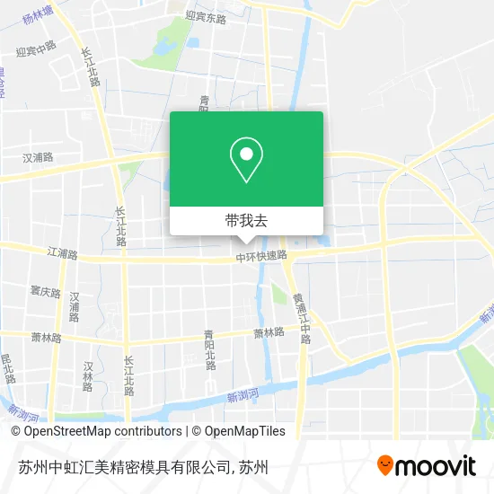 苏州中虹汇美精密模具有限公司地图