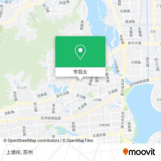 上塘街地图