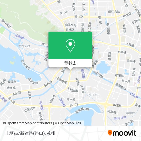 上塘街/新建路(路口)地图