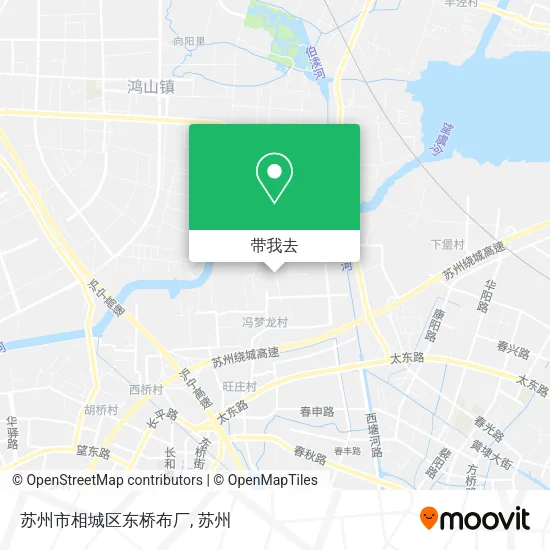苏州市相城区东桥布厂地图