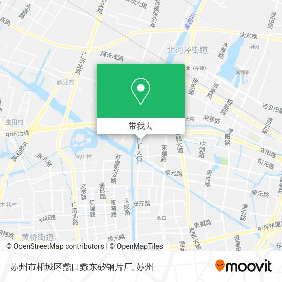 苏州市相城区蠡口蠡东矽钢片厂地图