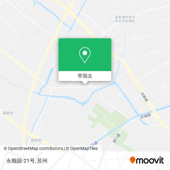 永顺园-21号地图