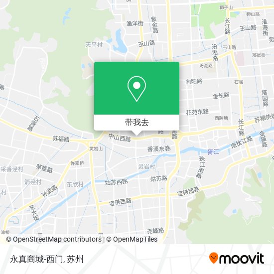 永真商城-西门地图