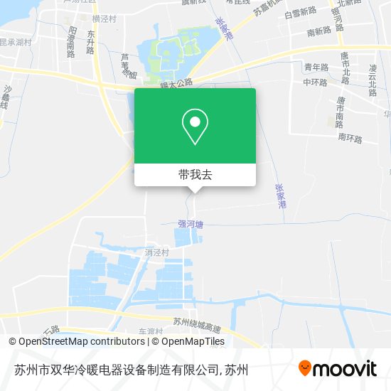 苏州市双华冷暖电器设备制造有限公司地图