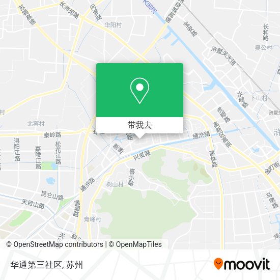 华通第三社区地图