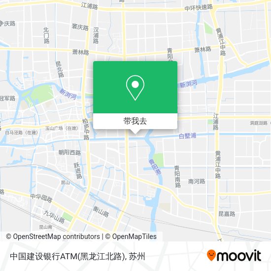 中国建设银行ATM(黑龙江北路)地图