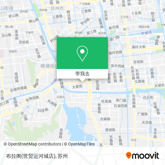 布拉阁(世贸运河城店)地图