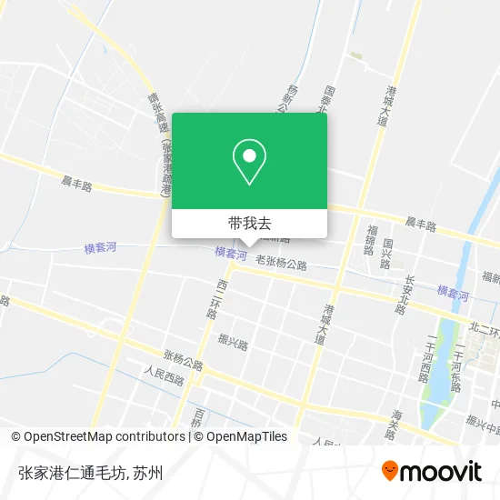 张家港仁通毛坊地图