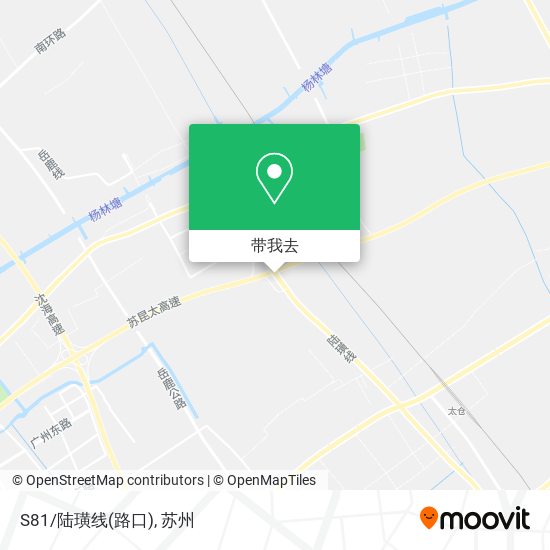 S81/陆璜线(路口)地图